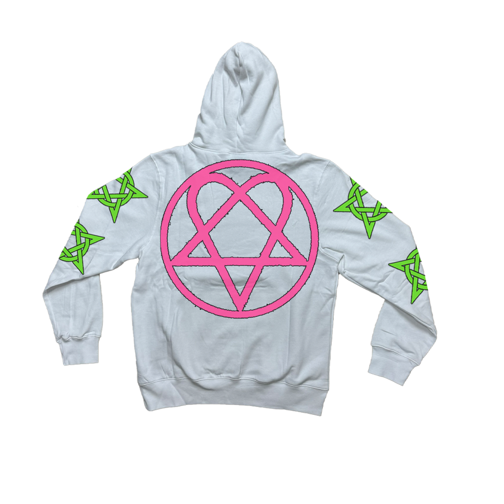BOLTED THE BODY HOODIE WHITE